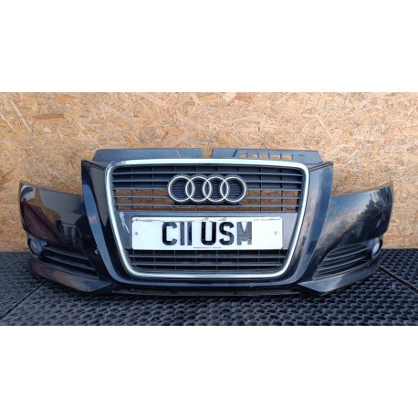 AUDI A3 8P LIFT ZDERZAK PRZÓD LY9B HALOGENY