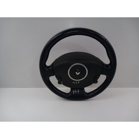 RENAULT SCENIC II LIFT VAN KIEROWNICA AIRBAG SKÓRA MULTIFUNKCJA