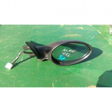 ALFA ROMEO 156 LUSTERKO PRAWE CZARNE 5 PIN ELEKTR