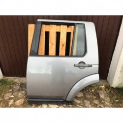 LAND ROVER DISCOVERY IV DRZWI TYŁ LEWE SREBRNE
