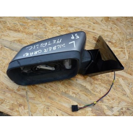 OBUDOWA LUSTERKA LEWA SILBERGRAU METALLIC 5PIN