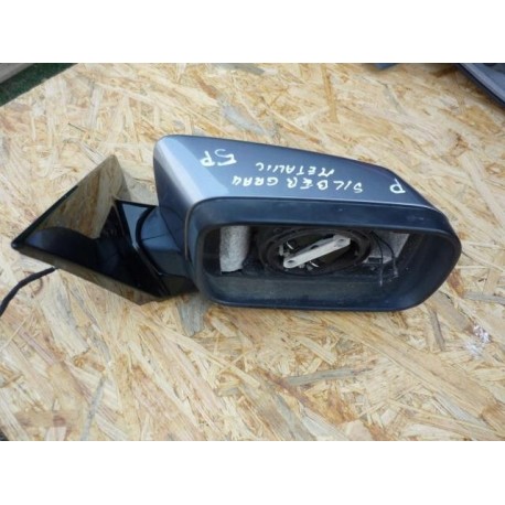 OBUDOWA LUSTERKA PRAWA SILBERGRAU METALLIC 5PIN