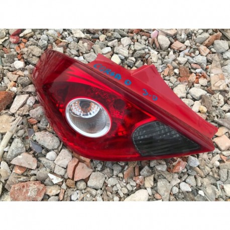 OPEL CORSA D 3D LAMPA TYŁ TYLNA LEWA ORYGINAŁ
