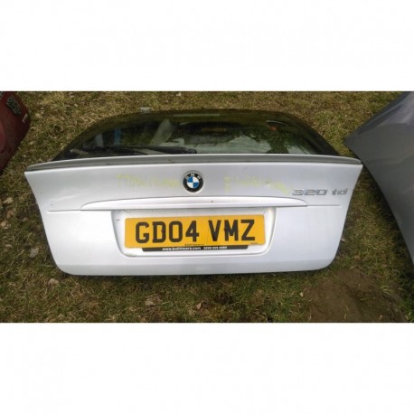 BMW E46 COMPACT KLAPA TYŁ TYLNA TITANSILBER SREBRN