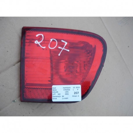 LAMPA LEWA TYŁ SEAT IBIZA 6K